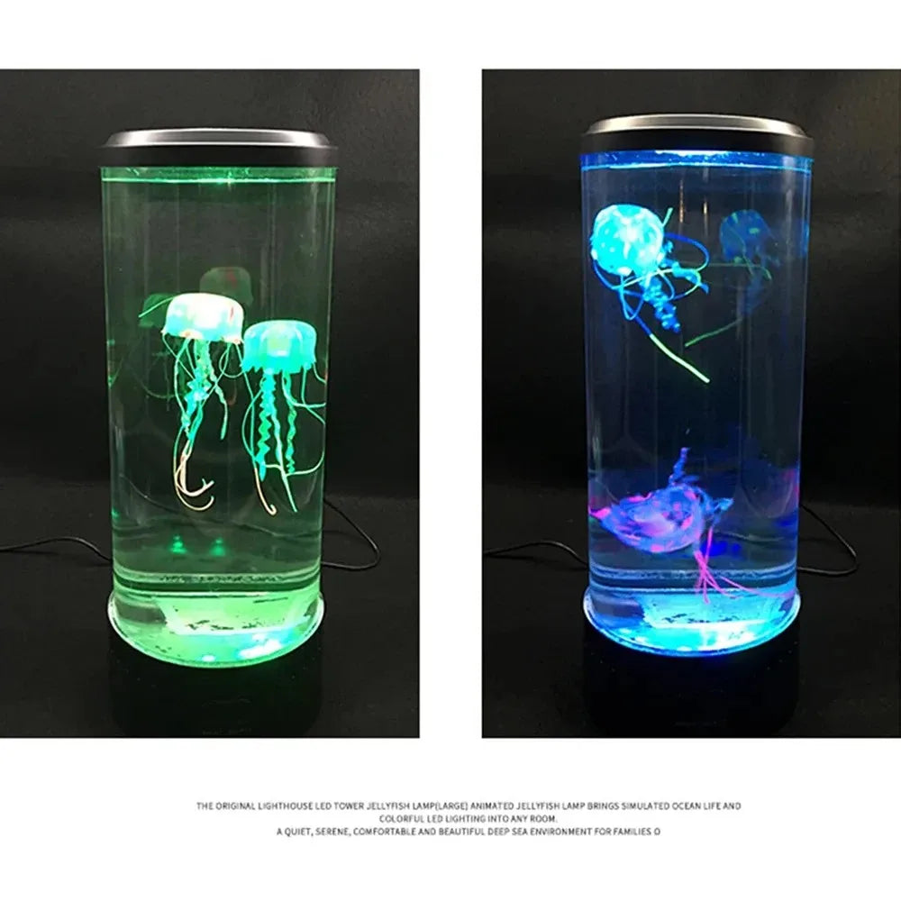 Color-Changing Jellyfish Lamp