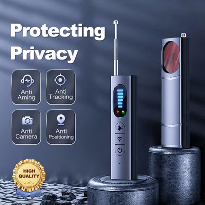 Anti-Spy Hidden Camera & GPS Tracker Detector