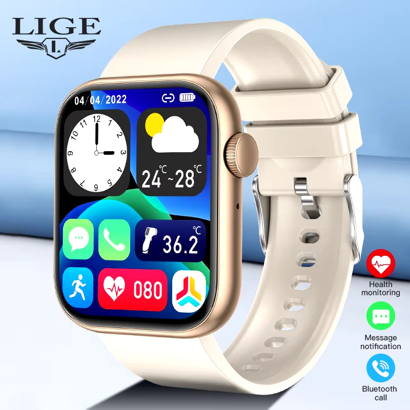 LIGE Smart Watch and Health Monitoring