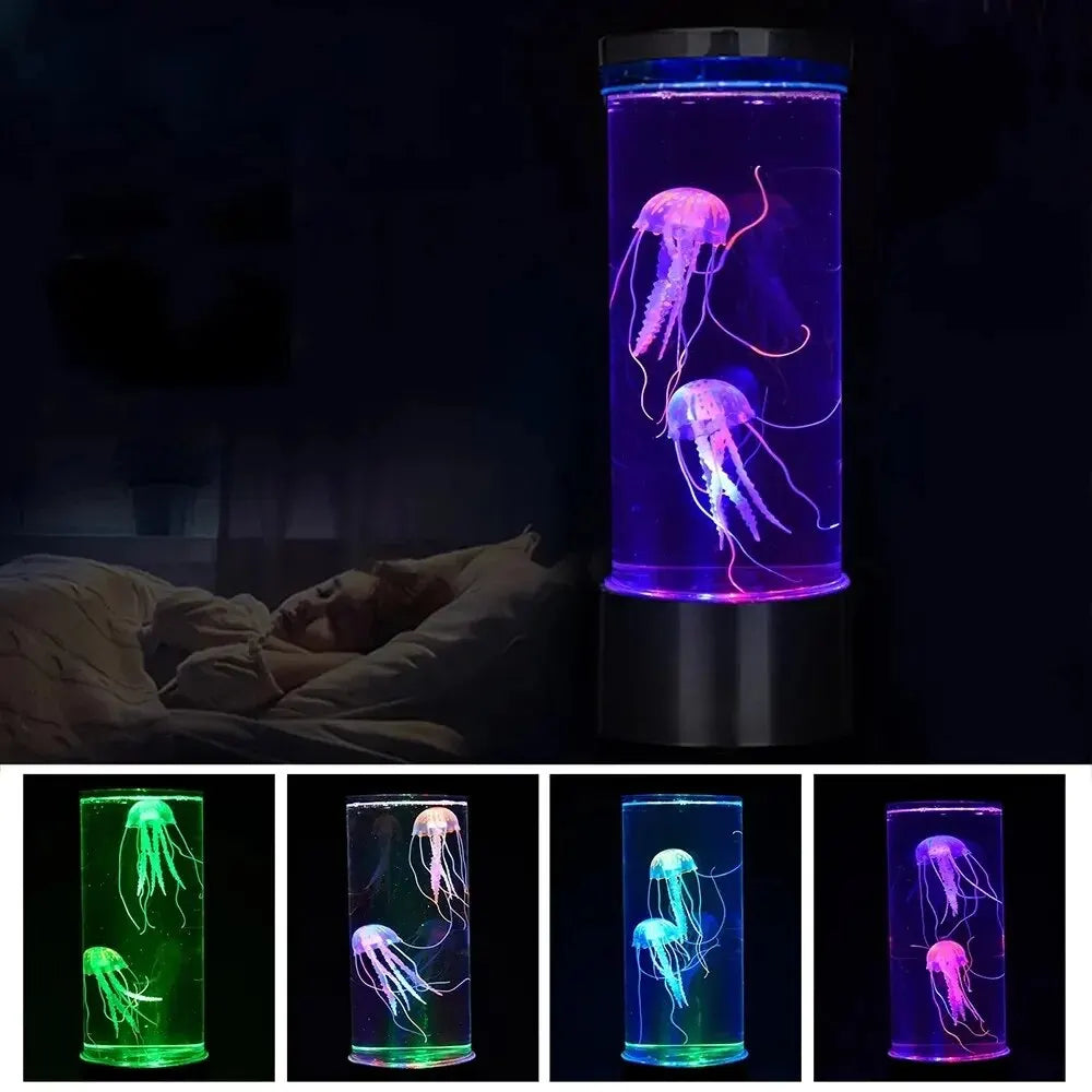 Color-Changing Jellyfish Lamp