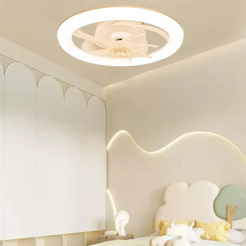 Modern LED Ceiling Fan Light with Remote Control