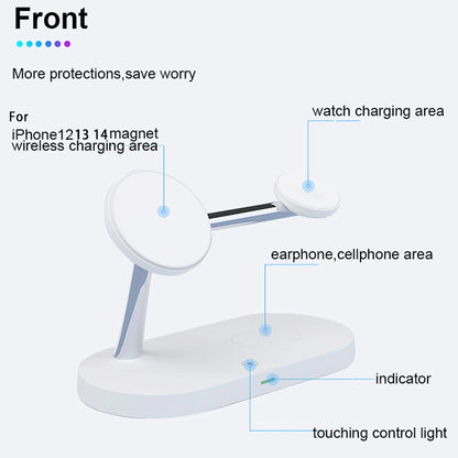 3 in 1 Wireless Charger Stand for Iphone, Apple Watch and Airpods