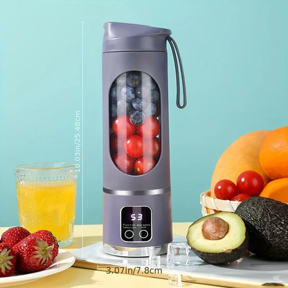 450ml Portable Juicer with LED Display