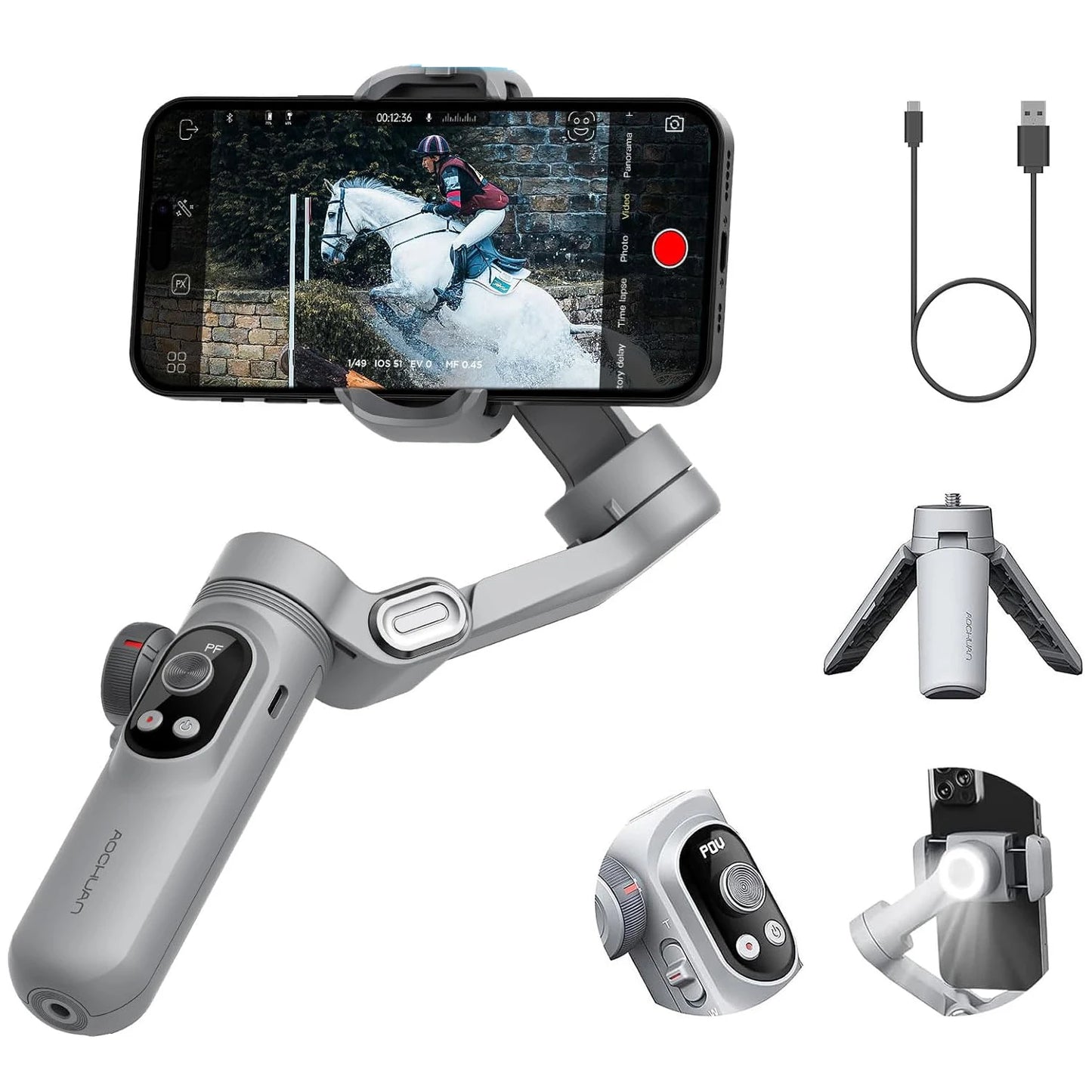 Smart X Pro 3-Axis Handheld Gimbal Stabilizer