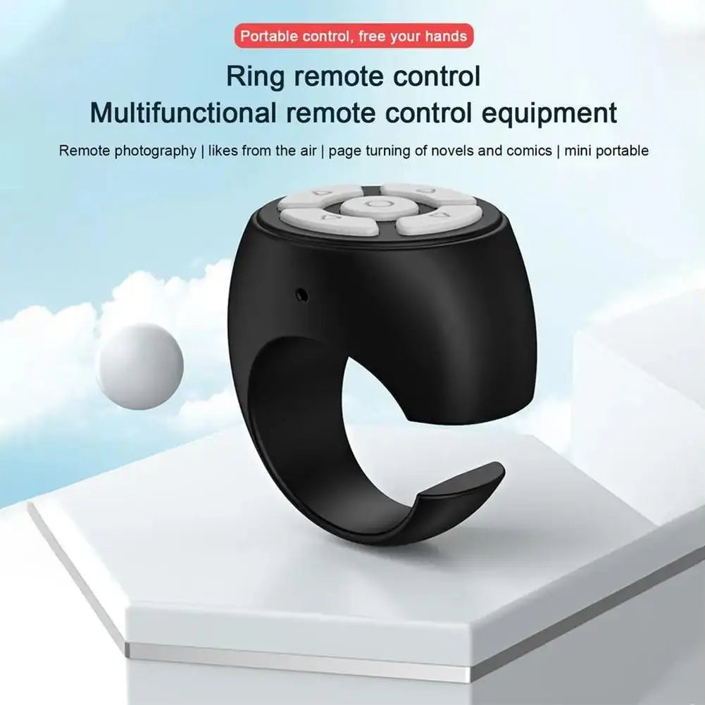 Bluetooth Remote Control for Scrolling, TikTok, and Selfies