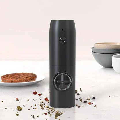 Electric Salt and Pepper Grinder Set 