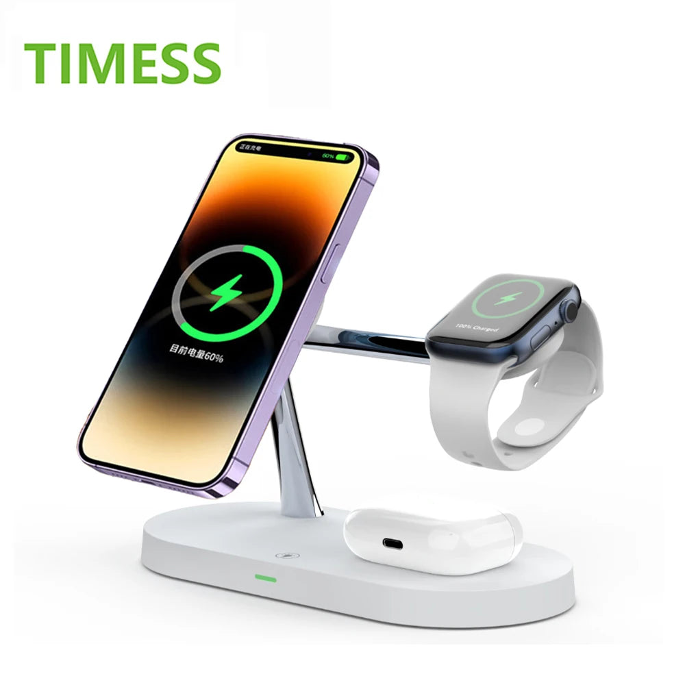 3 in 1 Wireless Charger Stand for Iphone, Apple Watch and Airpods