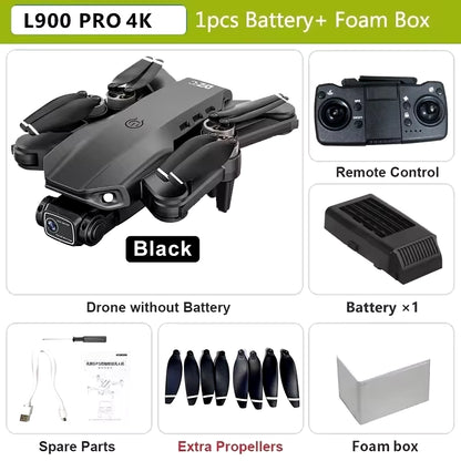 L900 Pro GPS Drone – 4K HD Dual Camera