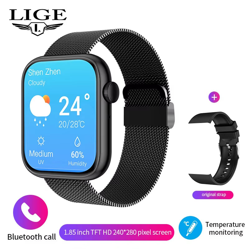 LIGE Smart Watch and Health Monitoring